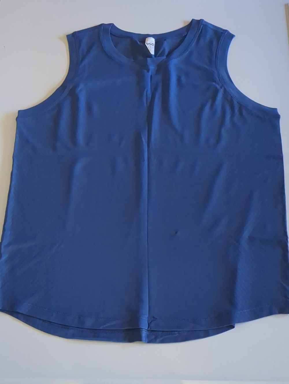 DSG Sleeveless Tank Top in Royal Blue XL